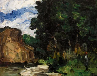 Rivierbocht, ca. 1865